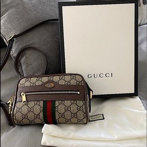 Gucci Ophidia Mini GG Supreme shoulder bag